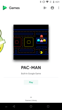 pacman hry google