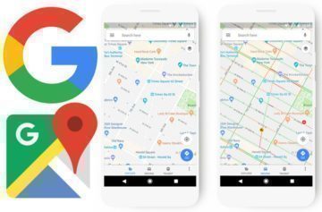Nový vzhled Google Map se upravuje podle způsobu cestování