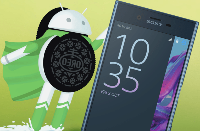 xperia telefony android oreo