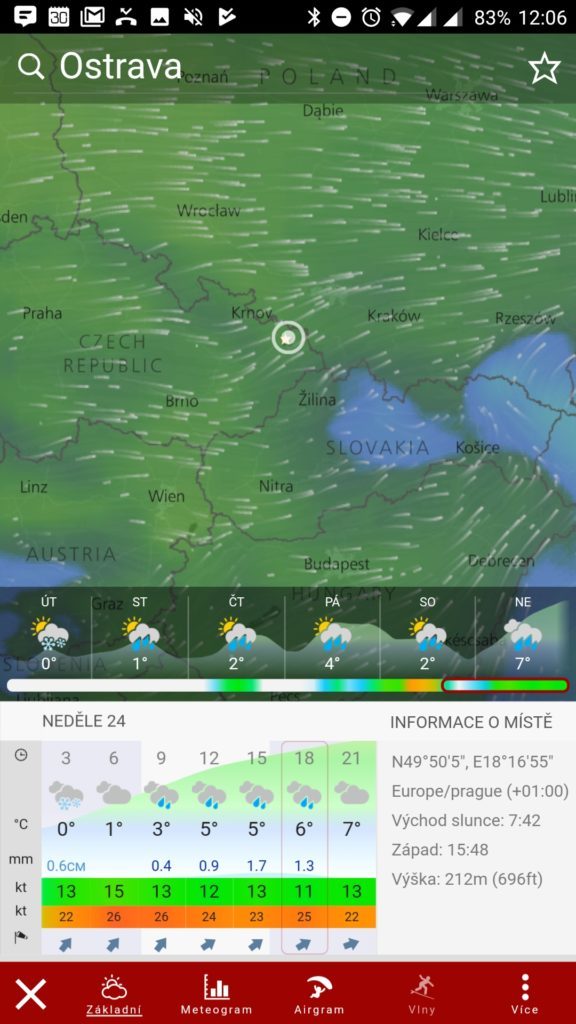 Podle Windy bude na Vánoce tepleji
