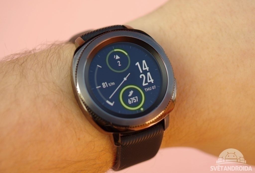 Samsung Gear Sport přední strana