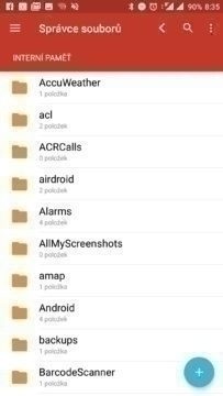 Správce souborů (File Manager)