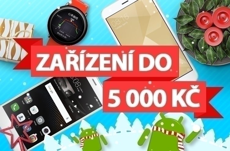 Vánoce 2017 tipy na zařízení do 5000 Kč