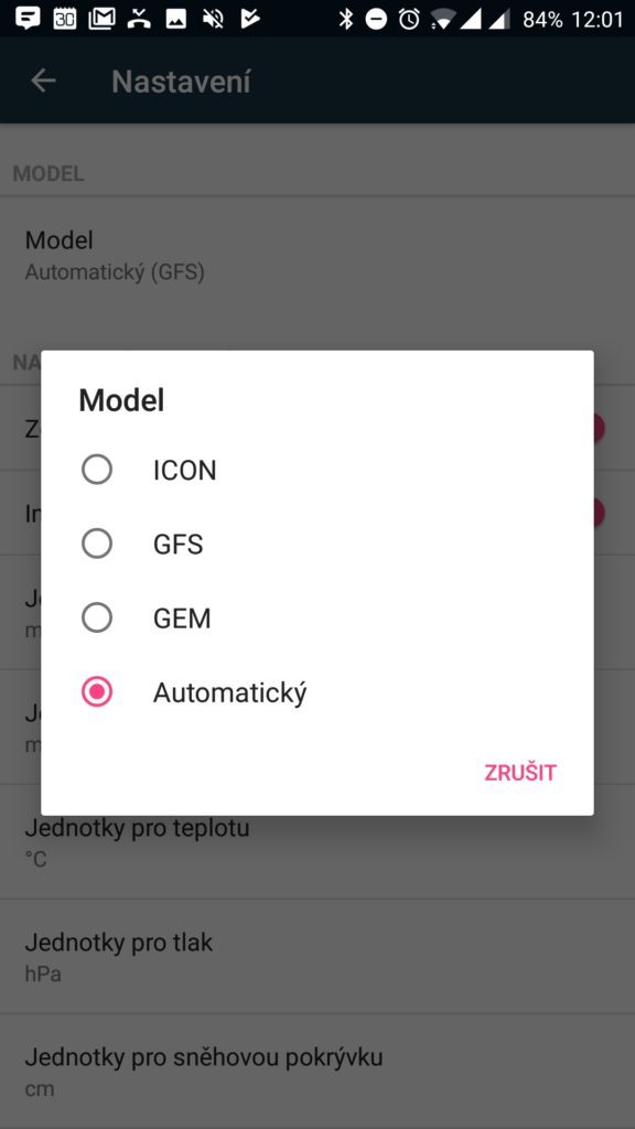 Volba výpočetního modelu