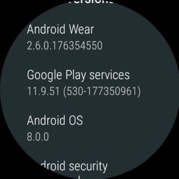 android 8 oreo android wear