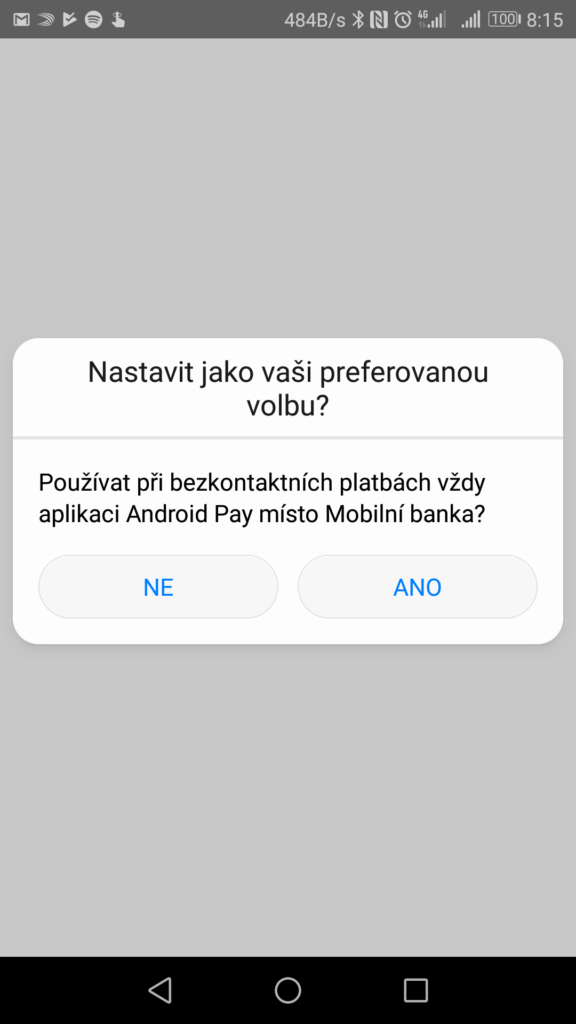 android pay komercni banka