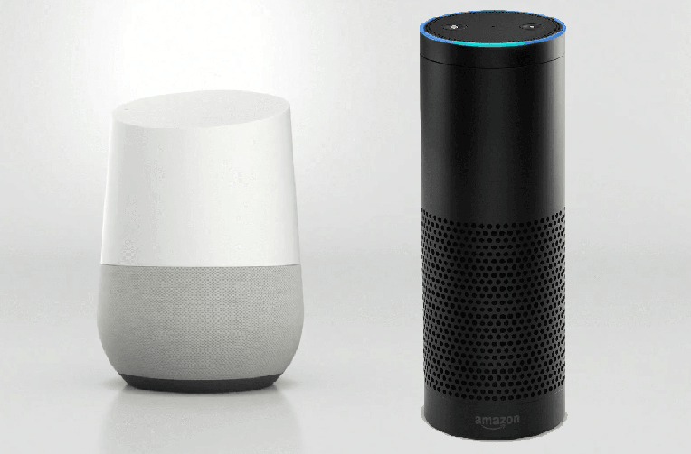 google home amazon echo chytrych reproduktoru