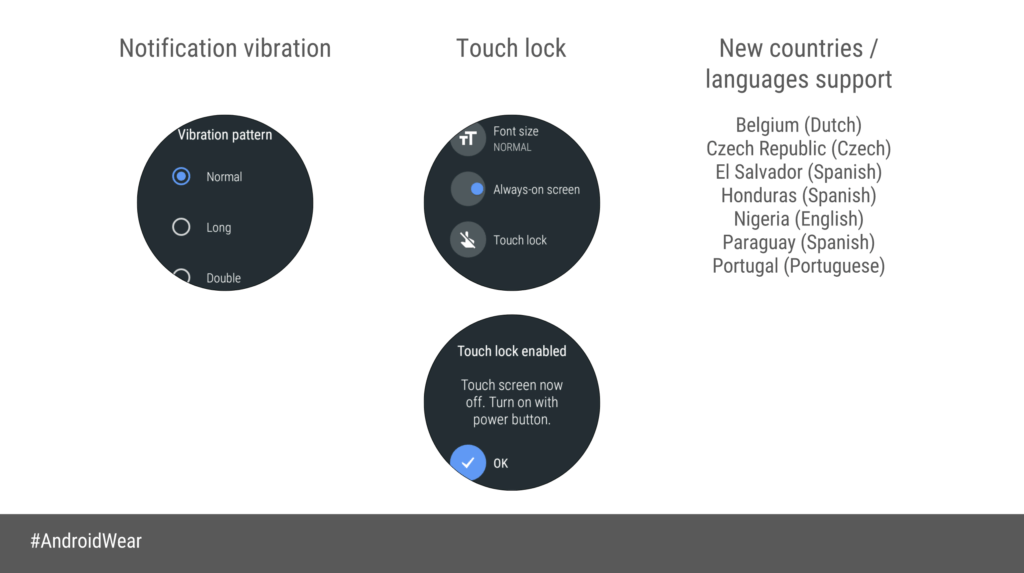 hodiny s android wear oreo