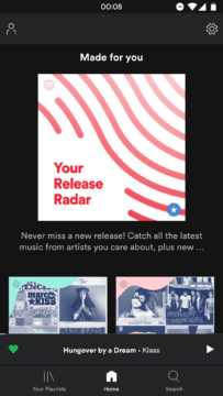 redesign spotify