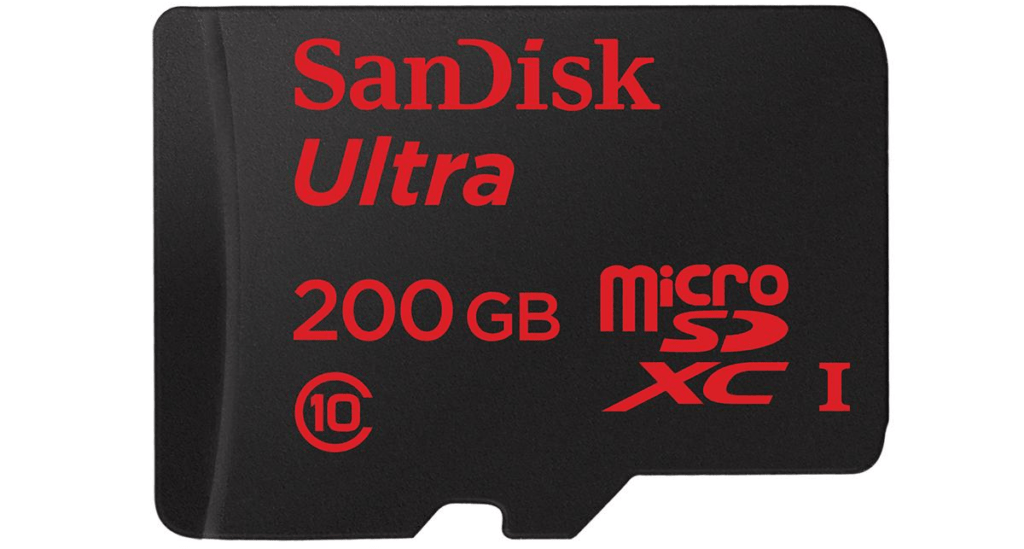 sandisk pametova karta vanoce 200 gb