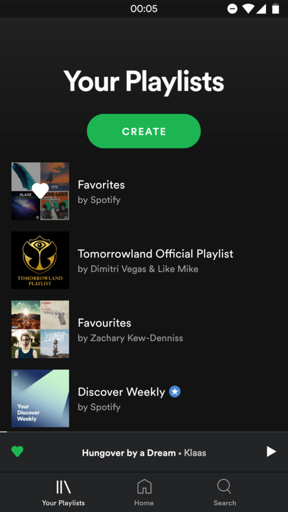 spotify redesign