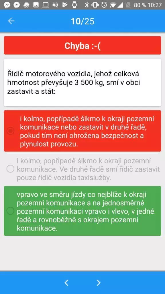 Kde se stala chyba?
