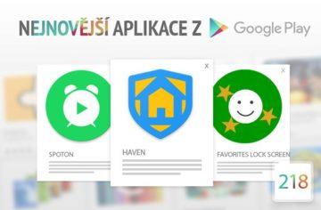 Nejnovější aplikace z Google Play #218: mobil v roli ochranky