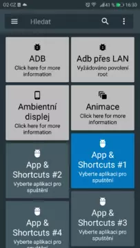 Quick Settings-prepinace v notifikacni liste