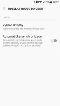 Samsung Gear Fit 2 Pro aplikace 7