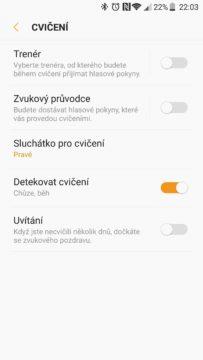 Samsung Gear IconX (2018) app