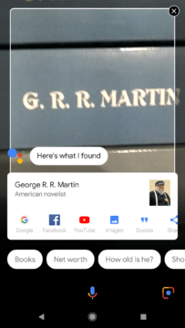 Služba Google Lens