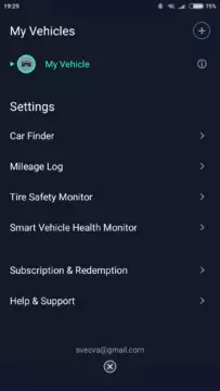 ZUS Smart Tire Safety Monitor app 3