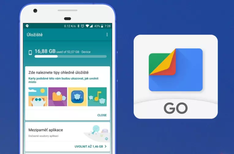 aplikace Google files go