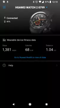 huawei wear aplikace