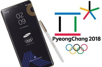 Samsung představil speciální olympijskou edici Galaxy Note 8