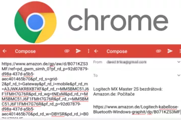 Dlouhe odkazy chrome