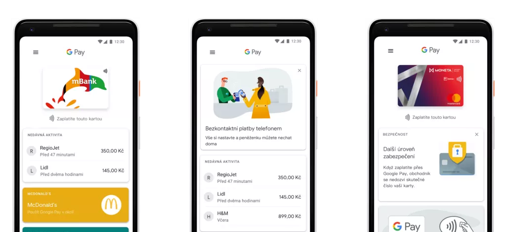 Google Pay platby