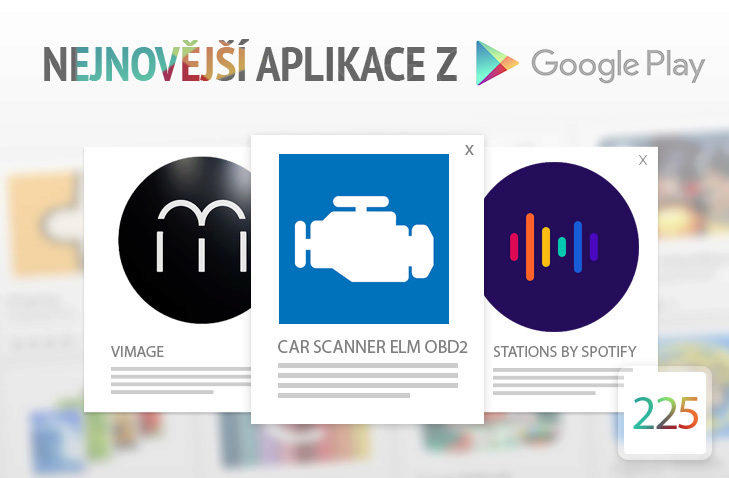 Nejnovější aplikace z Google Play 225