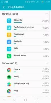 Recenze Honor 9 Lite-vydrz baterie-2