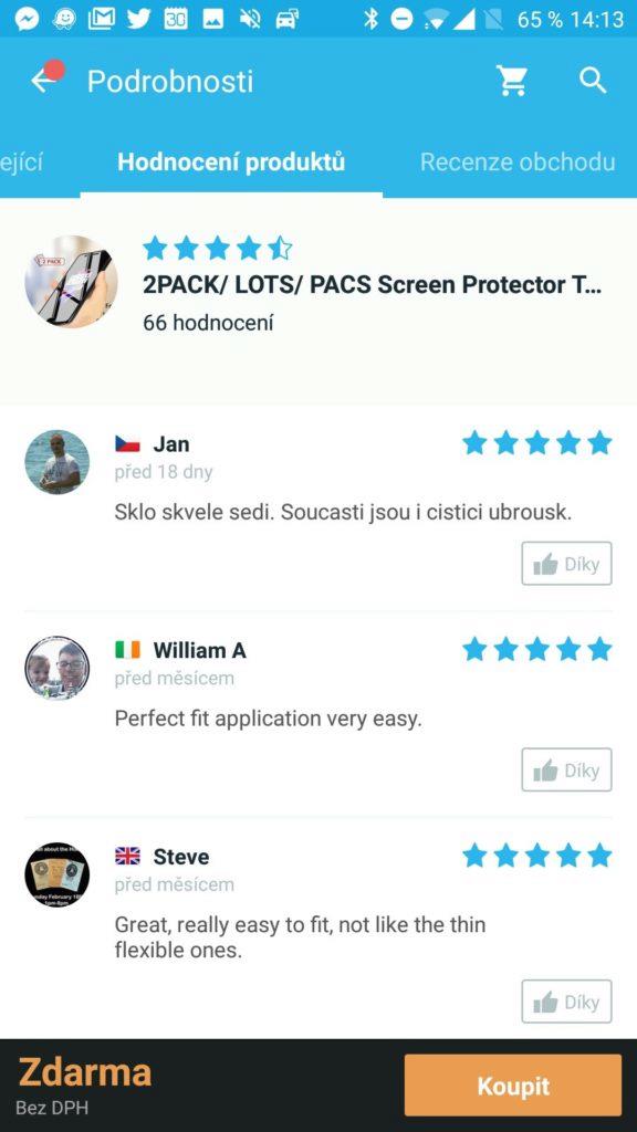 Recenze uživatelů