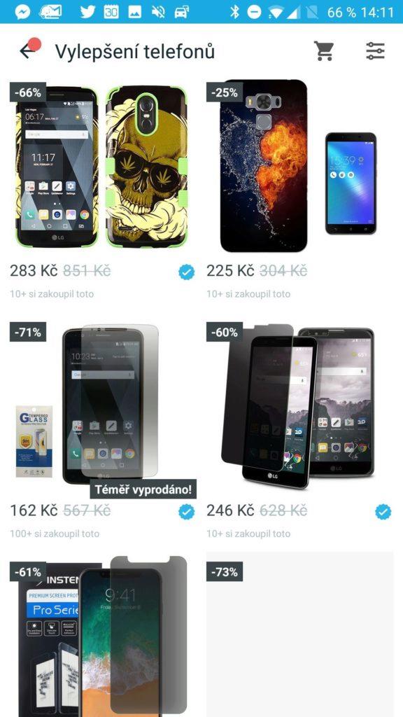 Tady máme vylepšení telefonů