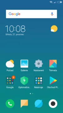 Xiaomi Redmi Note 5A Prime launcher 1