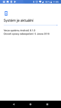 aktualizace android tlacitko