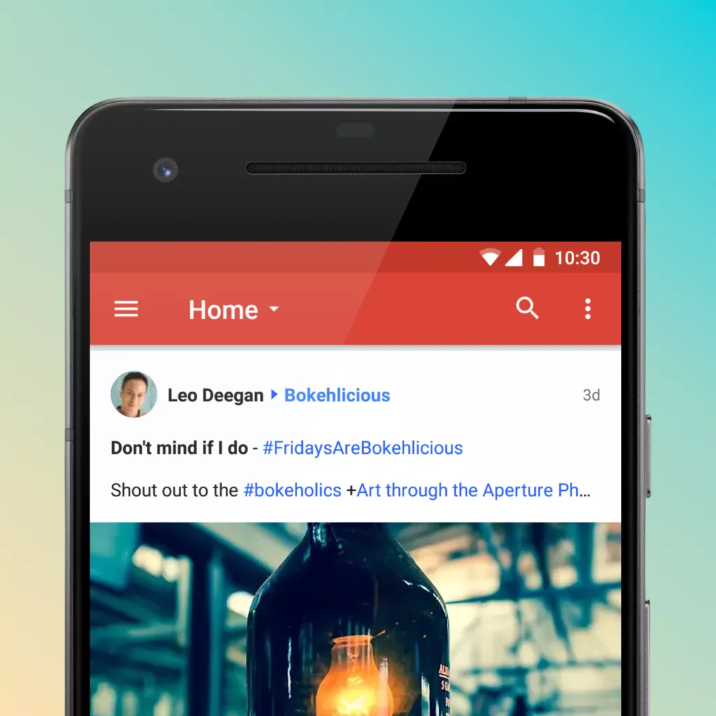 google plus nova verze