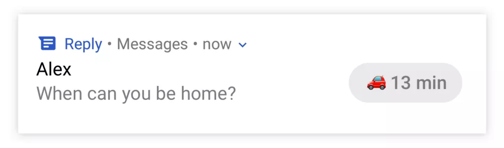 google reply