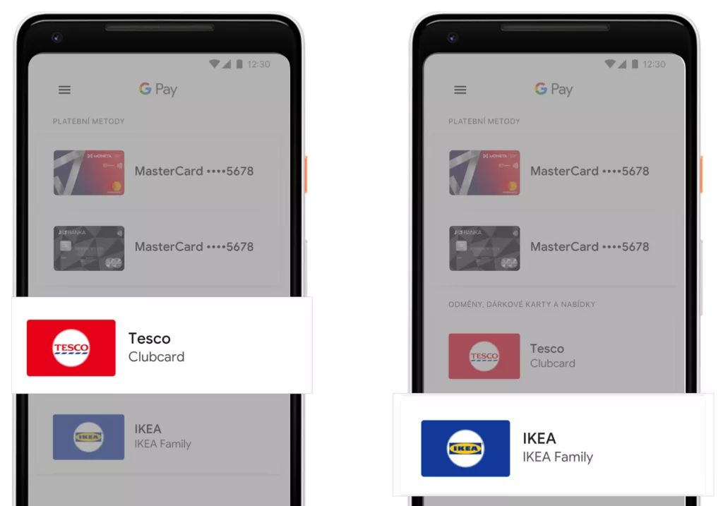 karty google pay