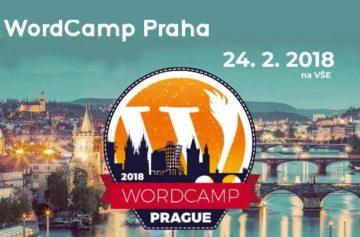 Pojďte se s námi potkat na WordCamp Praha 2018