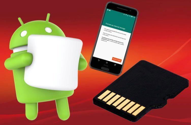 Android Marshmallow přinesl možnost připojit kartu k interní paměti