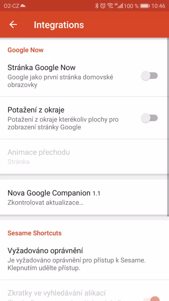 Chytre karty Google v Nova Launcheru-aktivace-1