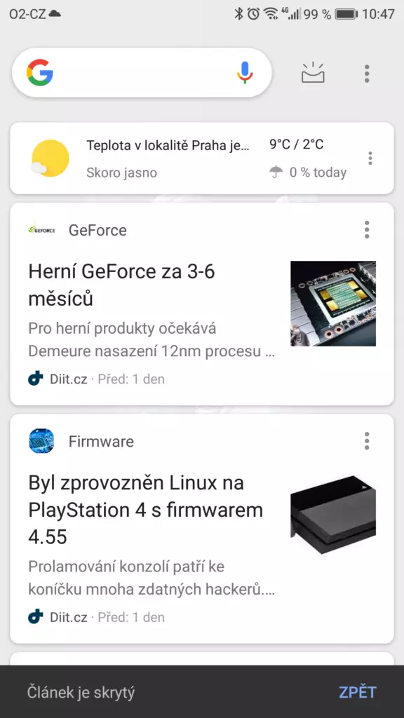 Chytre karty Google v Nova Launcheru-aktivace-3