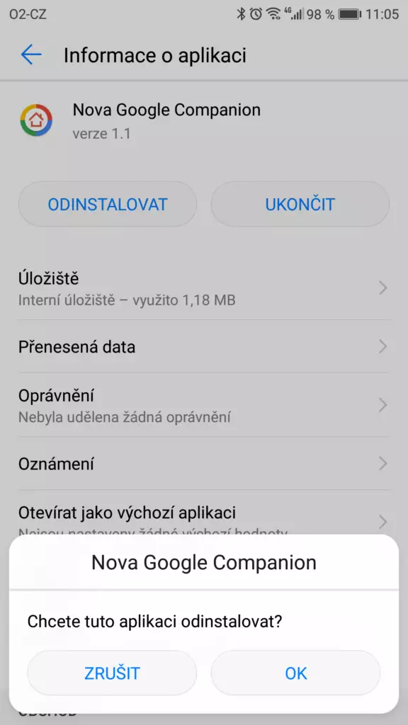 Chytre karty Google v Nova Launcheru-odinstalace-3