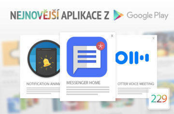 Nejnovější aplikace z Google Play #229: Launcher s podporou SMS