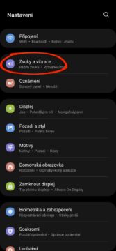 Android vlastní vyzvánění zvuky nastavení 1 systém zvuky