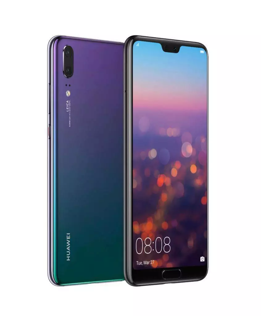 huawei p20 vyrez v displeji
