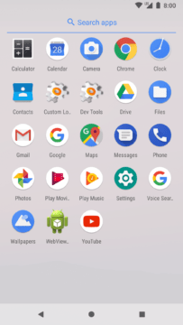 lean launcher android