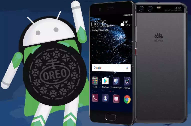 smartphone huawei p10 oreo