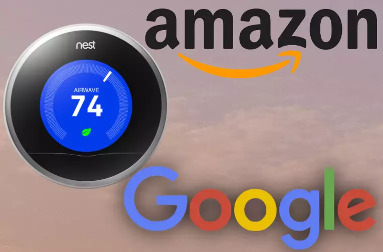 spor amazonu google nest