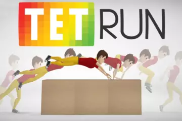 tetrun parkour hra android ceska hra