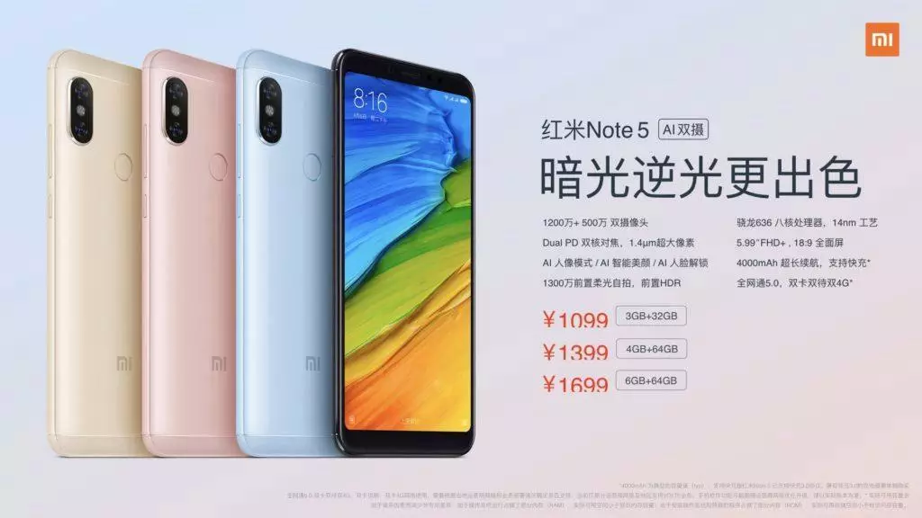 xiaomi redmi note 5 koupit