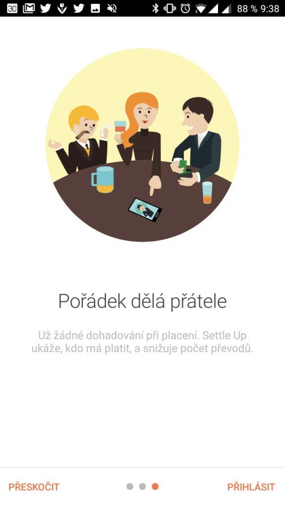 Aplikace Settle Up pomůže